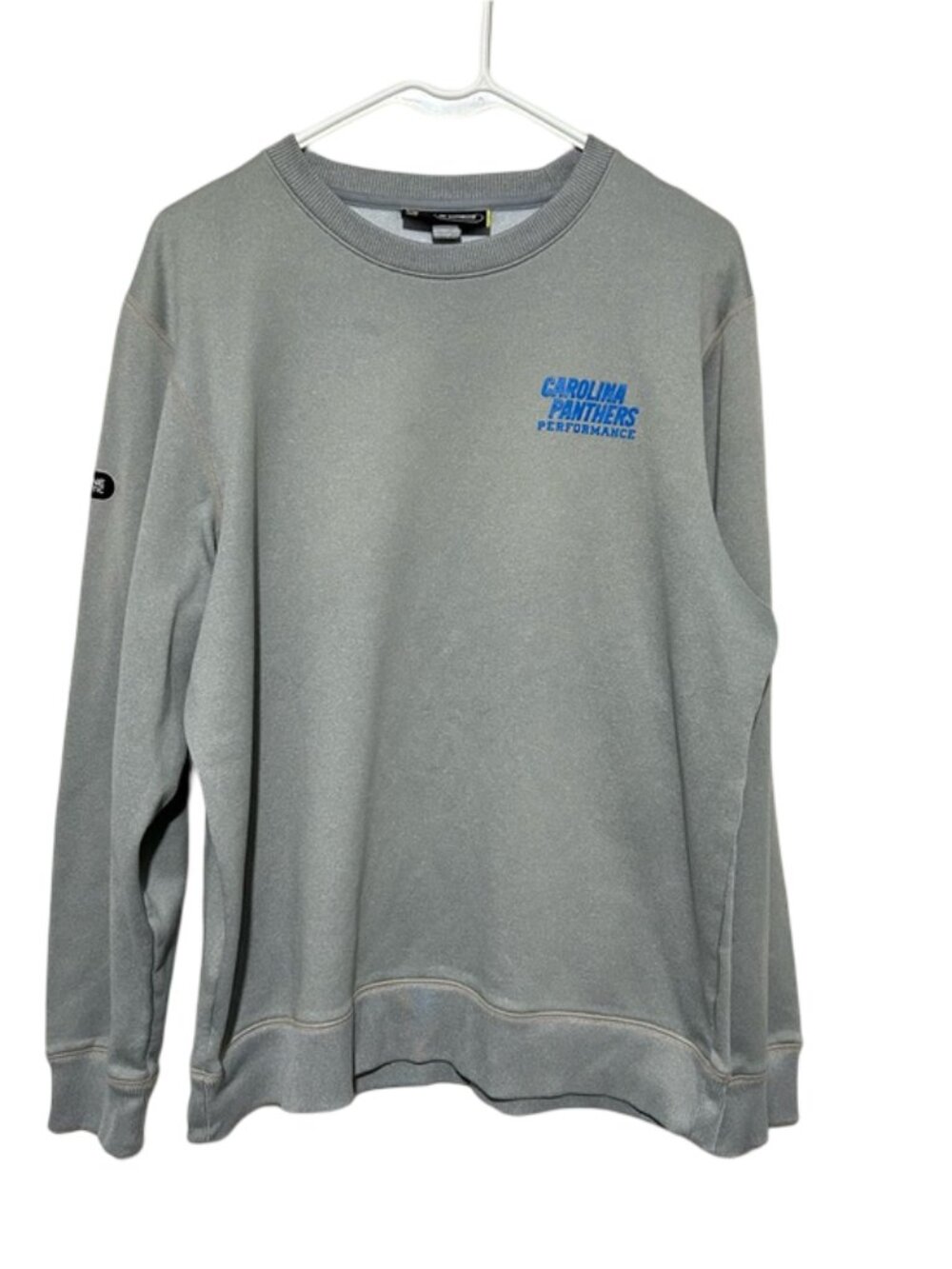 Carolina Panthers Under Armour Gray Sweatshirt Top NFL Medium